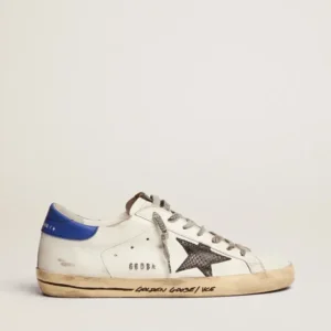 Golden Goose Super Star Black Snake-print