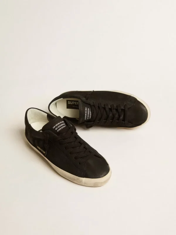 Golden Goose Super Star Black With Perforated Star - Image 2