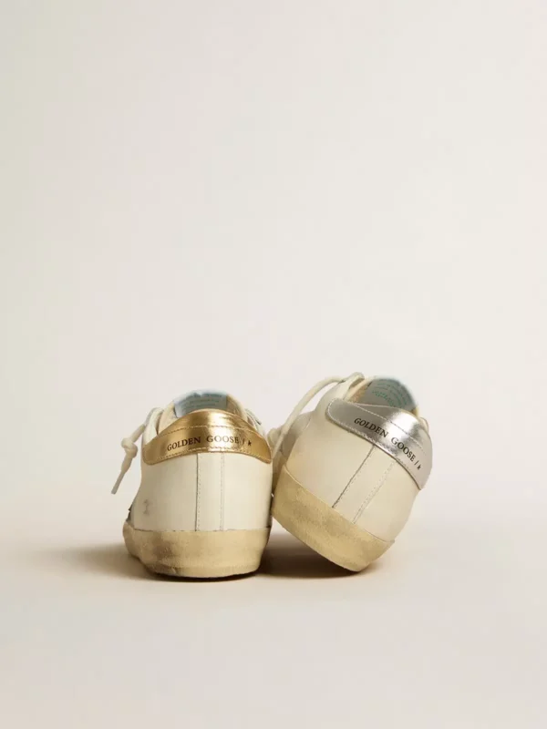 Golden Goose Super Star Silver And Gold - Image 4