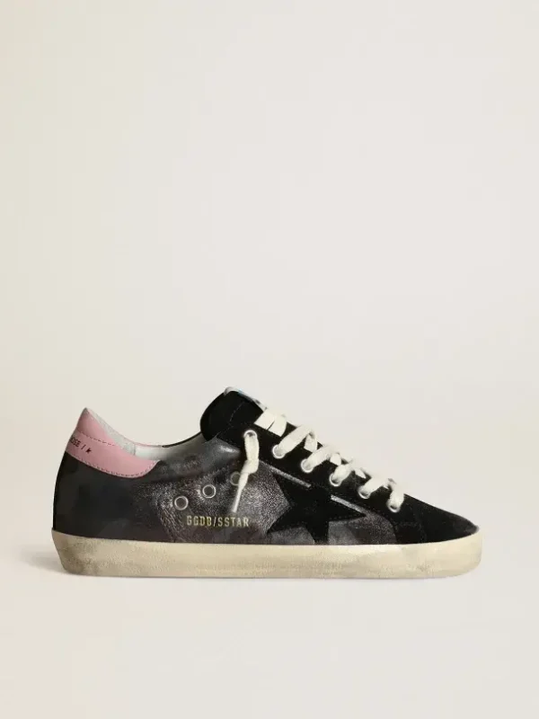 Golden Goose Super Star  In Metallic Camouflage