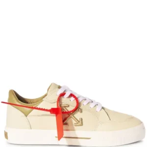 Off- White Low “Vulcanized”Beige