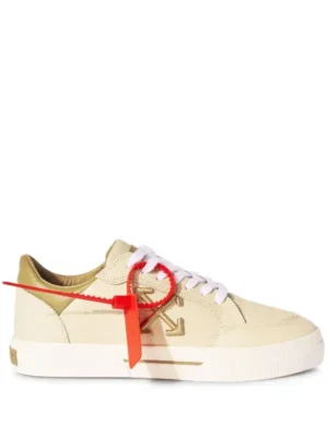 Off- White Low “Vulcanized”Beige