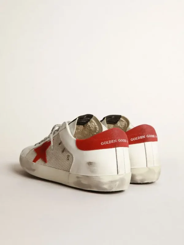 Golden Goose Super Star  White Red - Image 3