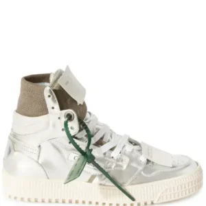 Off- White High “Off Court” Metálico