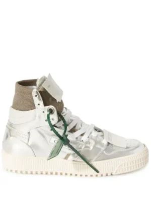 Off- White High “Off Court” Metálico