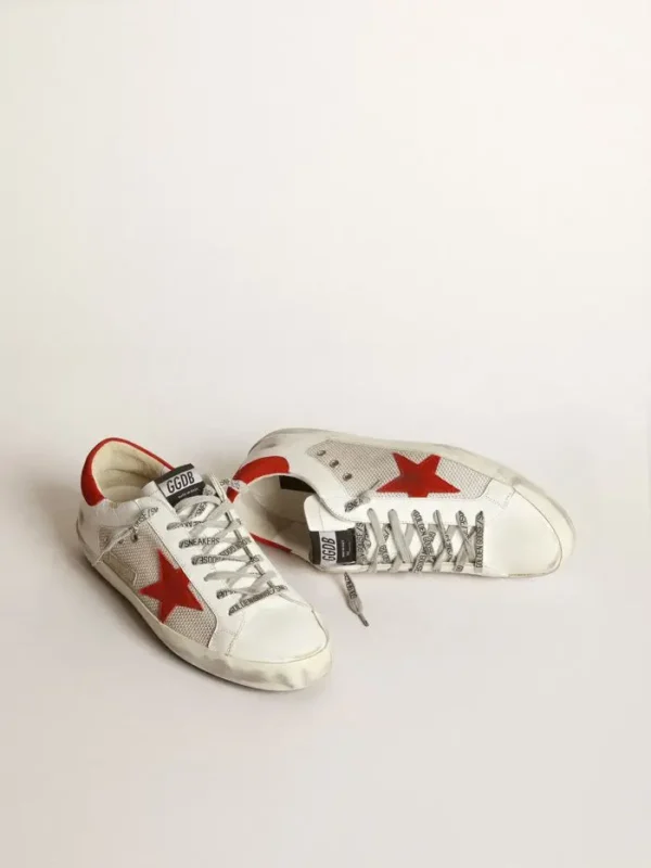 Golden Goose Super Star  White Red - Image 4