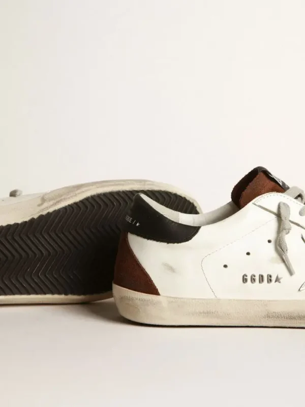 Golden Goose Super Star  Two-tone white and brown - Image 3