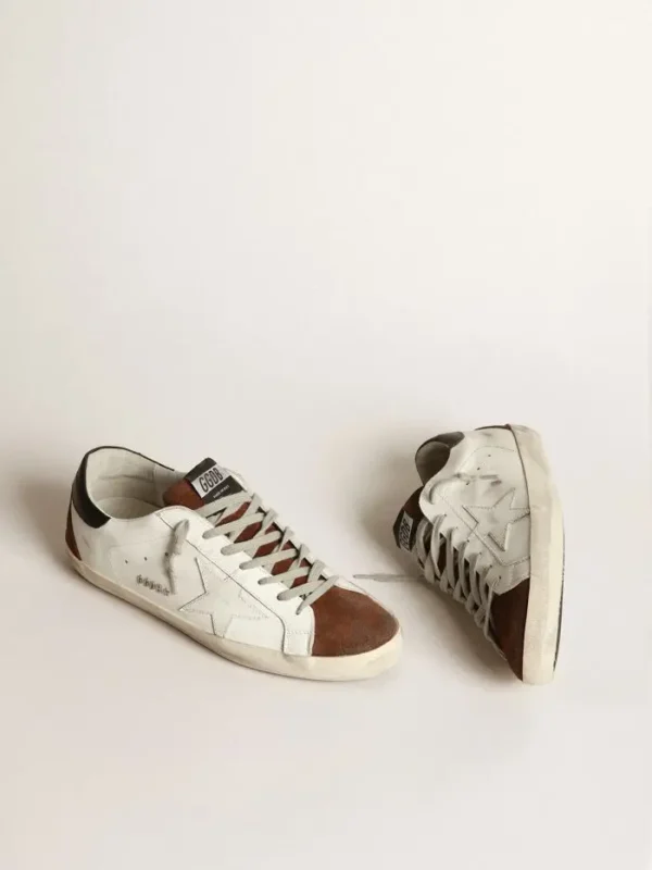 Golden Goose Super Star  Two-tone white and brown - Image 4