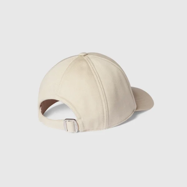 Gorra GUCCI De Beisbol Con Bordado Beige - Image 3