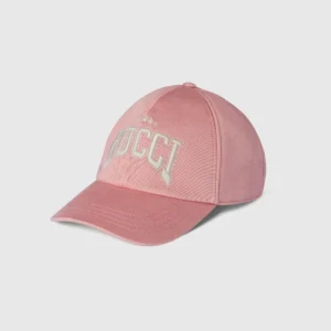 Gorra GUCCI De Beisbol Con Bordado Pink