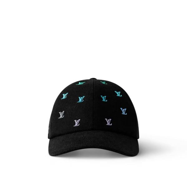 LV Gorra Blason Shading Denim