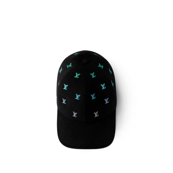 LV Gorra Blason Shading Denim - Image 3
