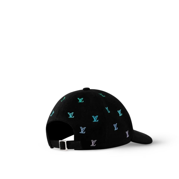 LV Gorra Blason Shading Denim - Image 4