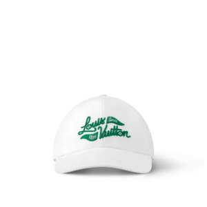 LV Gorra Golf Blanca Cápsula