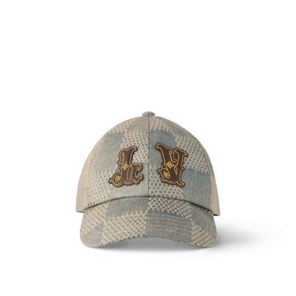 LV Gorra Mezclilla Logo LV