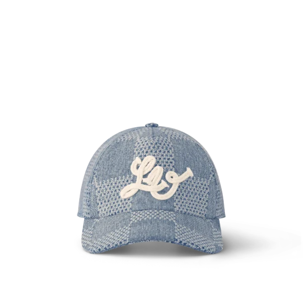 LV Gorra Mezclilla Logo LV