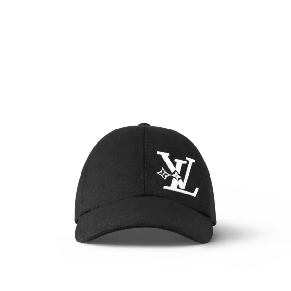 LV Gorra Black Logo LV