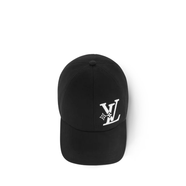 LV Gorra Black Logo LV - Image 2