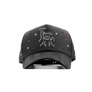 Dandy Hats "LA" Black Rainbow Crystals