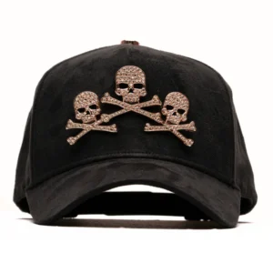 Barbas Hats "Skull Rose Gold"