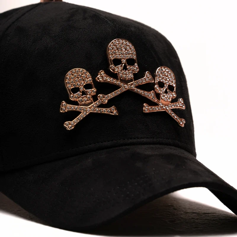 Barbas Hats "Skull Rose Gold" - Image 2