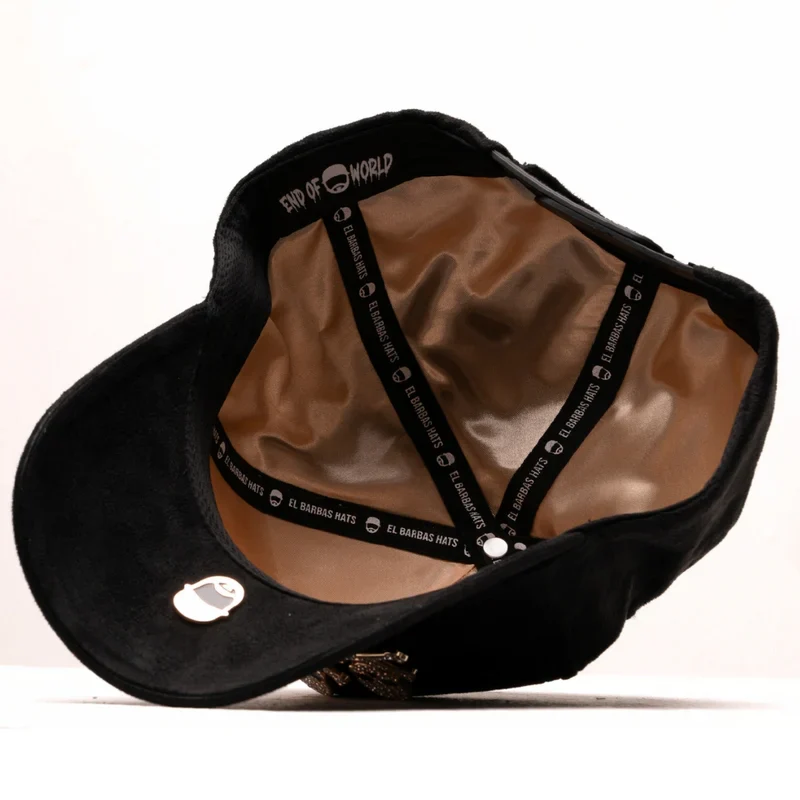 Barbas Hats "Skull Rose Gold" - Image 3